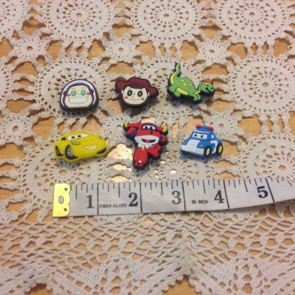Jibbitz, Kid's shoe charms for crocs or crocs-style shoes, cartoons - Picture 3 of 3